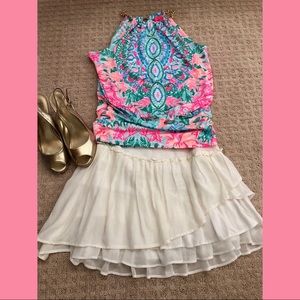 Free People Ruffled Skirt size 2
